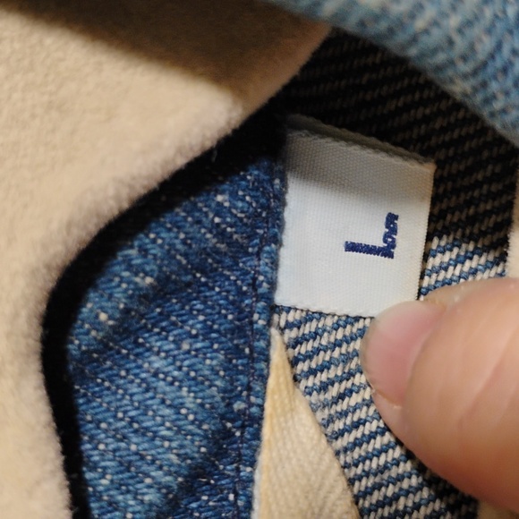 SALE! RARE! UCLA Chalk Line Full Zip Up Denim Jacket Sz.L (X-64 CRATE) - Picture 4 of 16